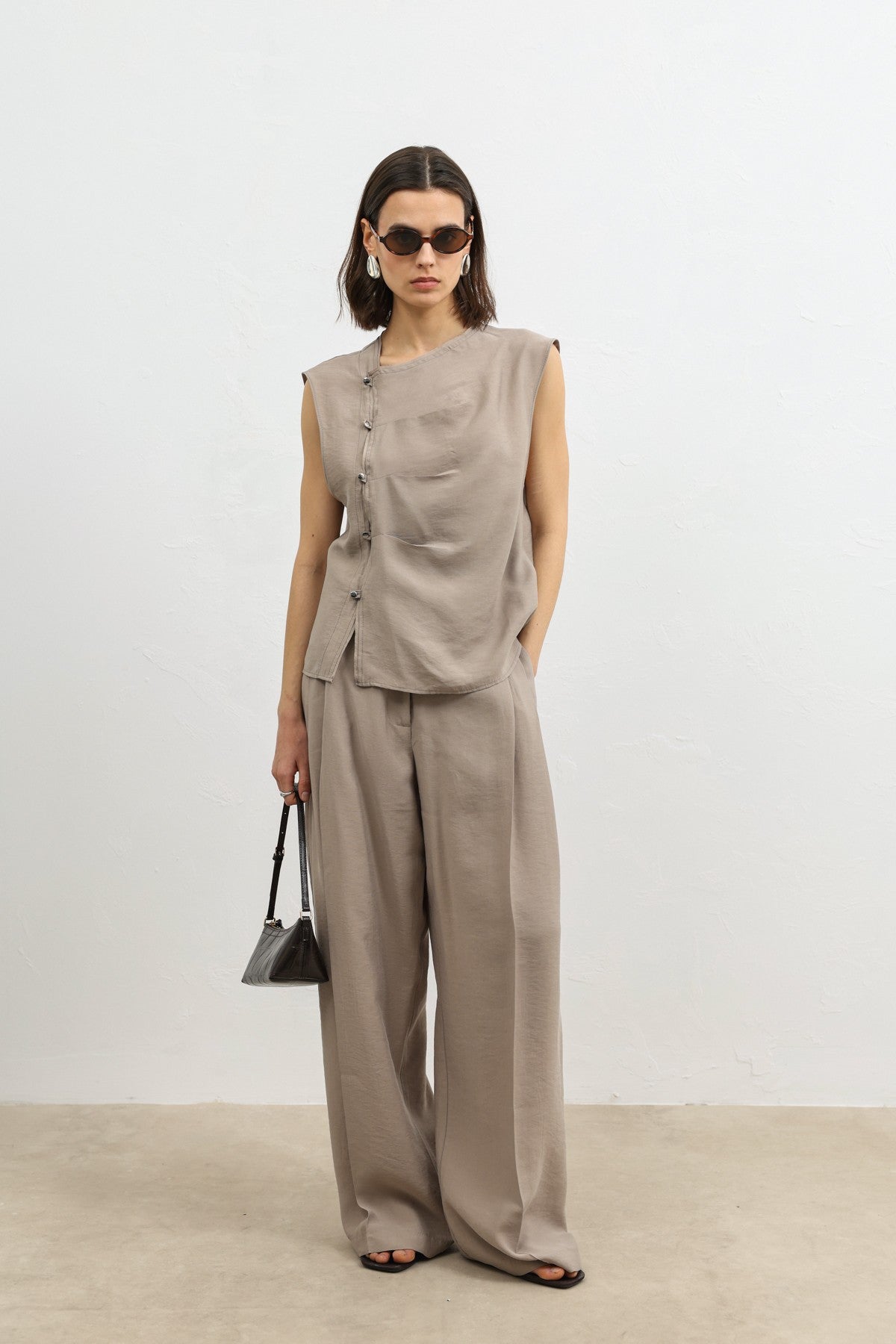 Women's Wide-Leg Pants with Antioch Lyocell Blend