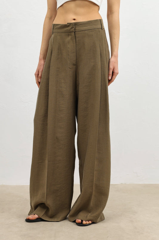Women's Wide-Leg Pants with Antioch Lyocell Blend