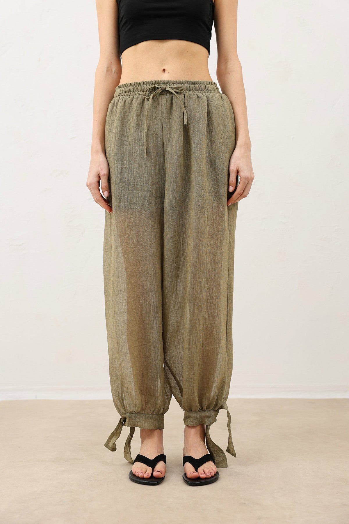 Semi-Transparent Women's Pants