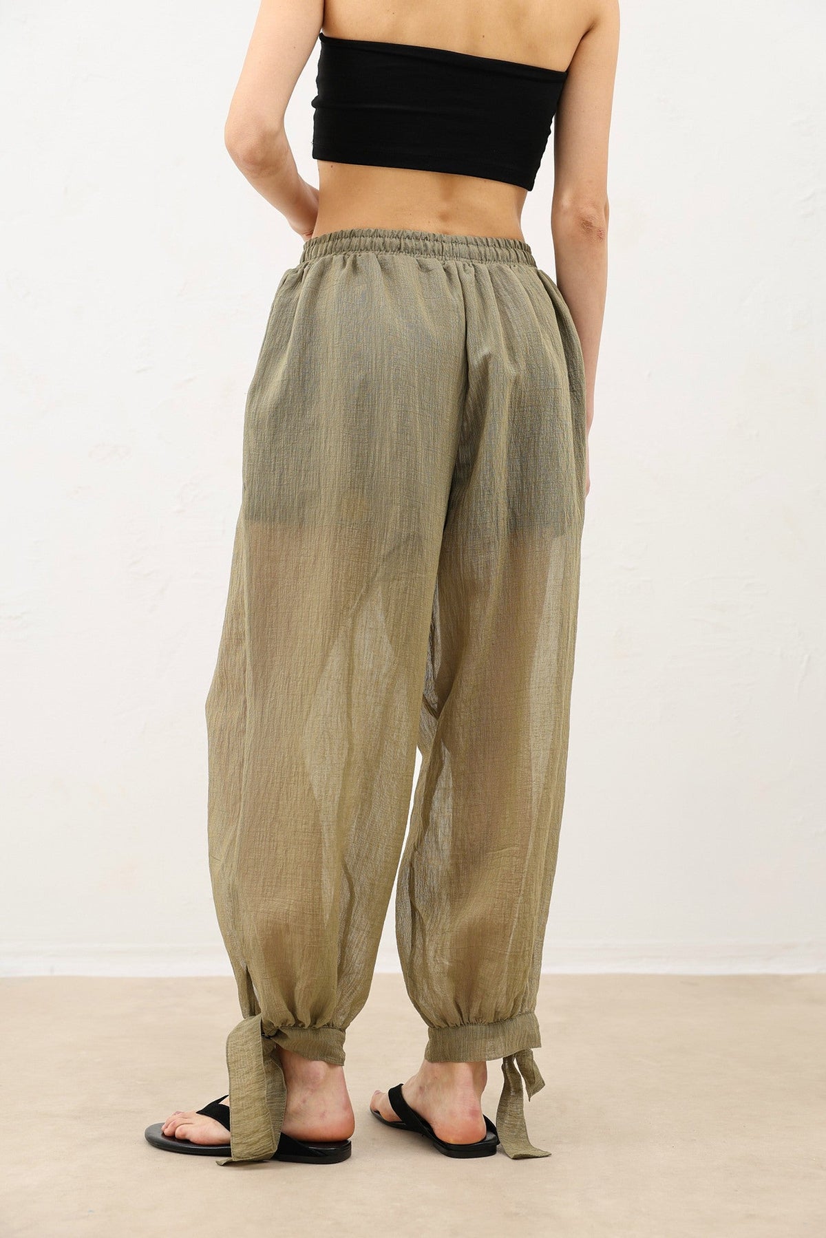 Semi-Transparent Women's Pants