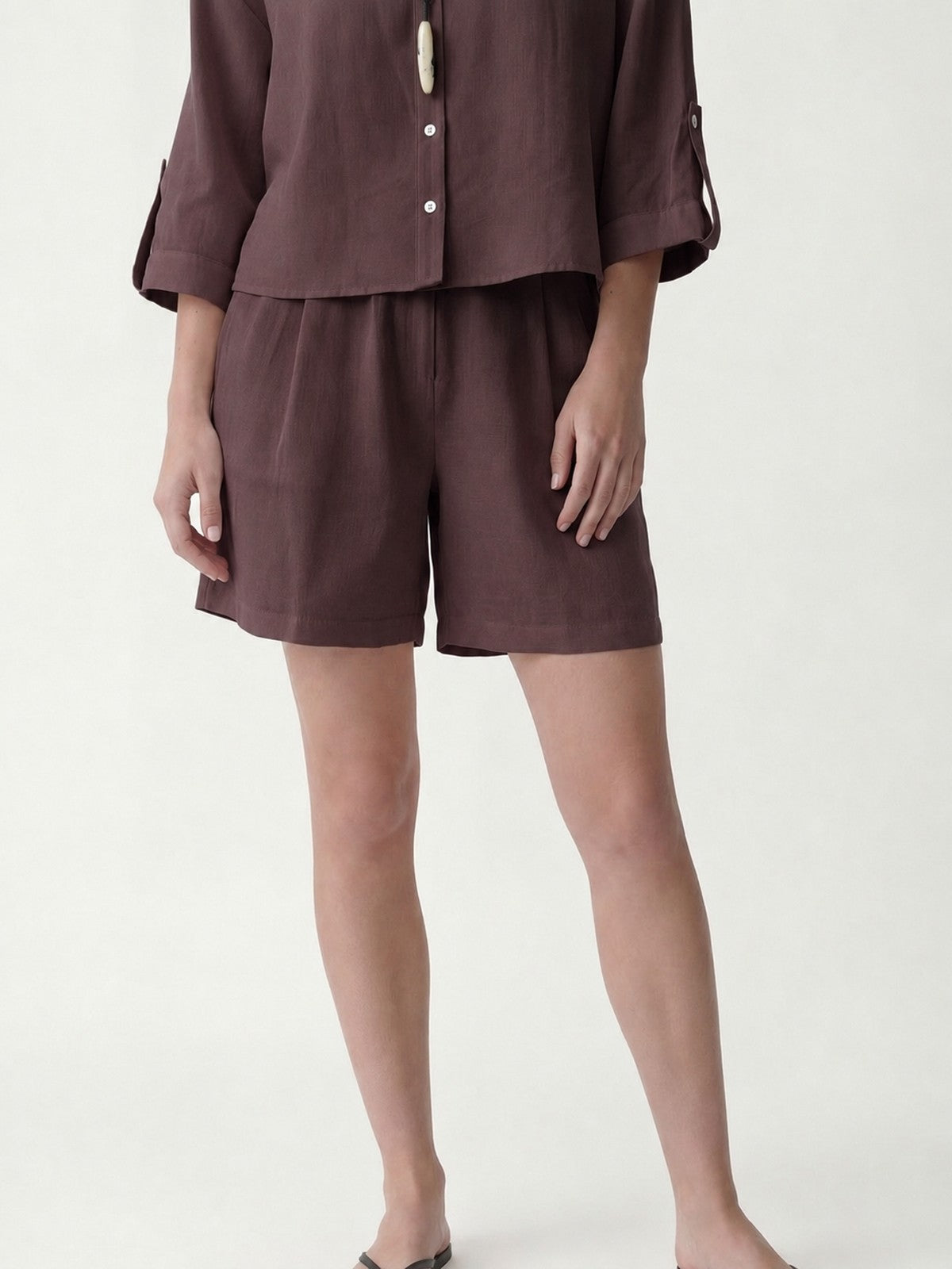 Women's Shorts with Lyocell Blend