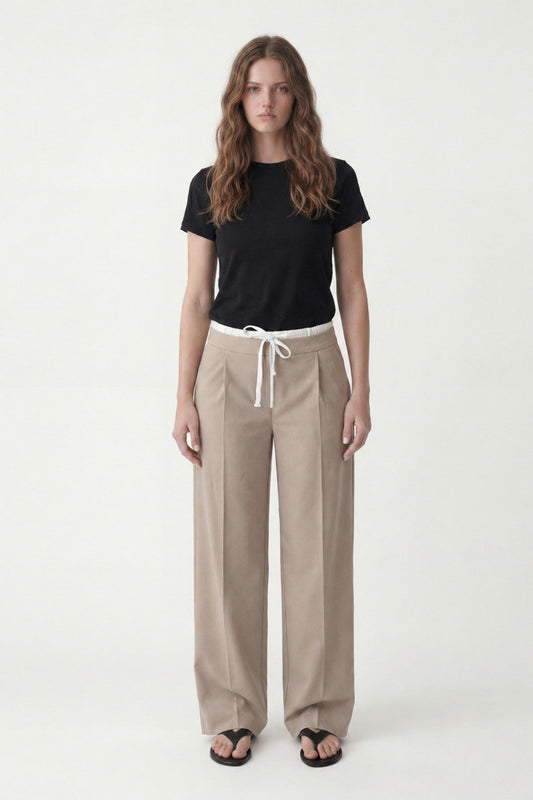 Antioch Women's Double-Waistband Pants