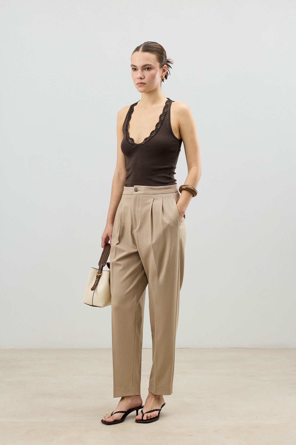 Antioch Women's Double-Pleated Pants