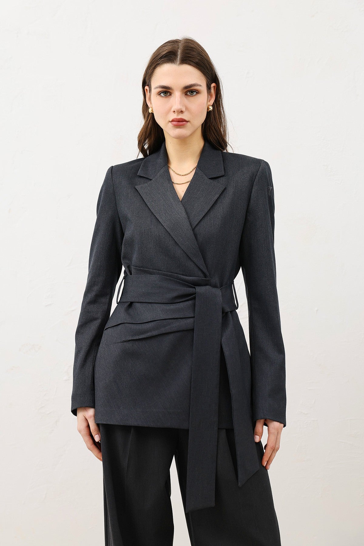 Antioch Fitted Women's Blazer with Belt