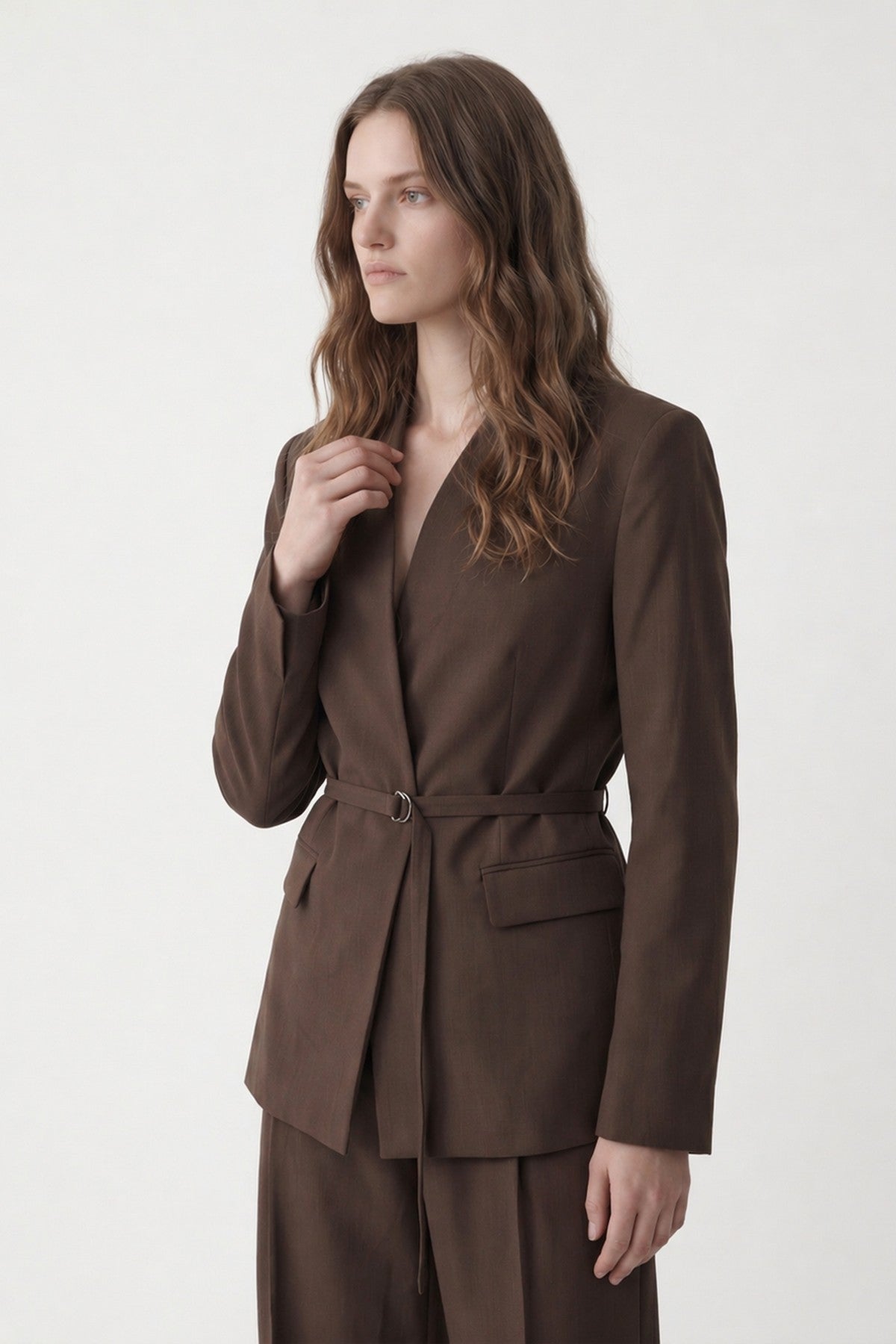 Antioch Women's Blazer Jacket with Linen Blend