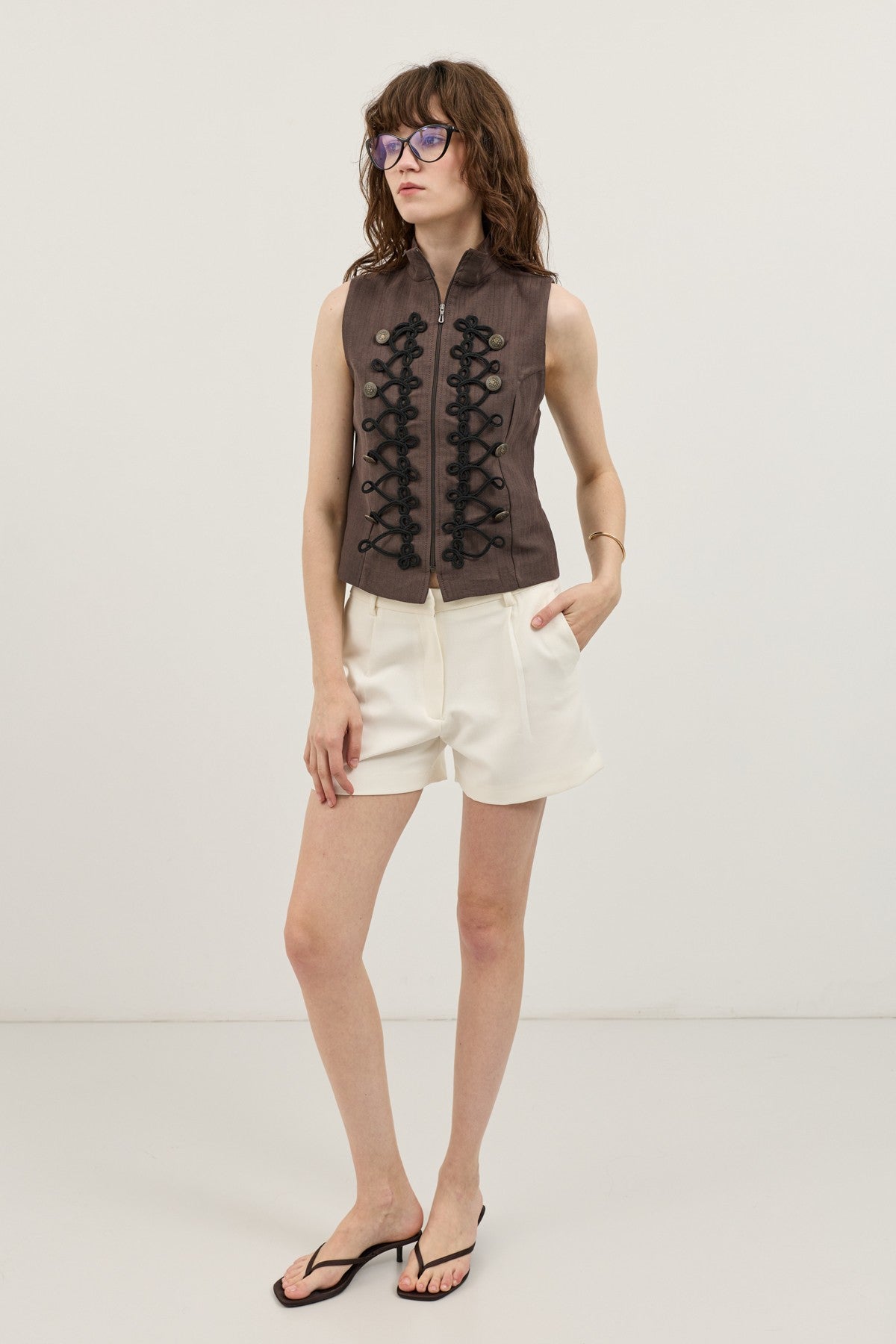 Antioch Embroidered Women's Vest
