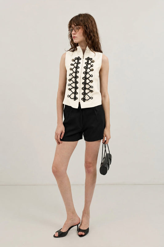 Embroidered Women's Vest