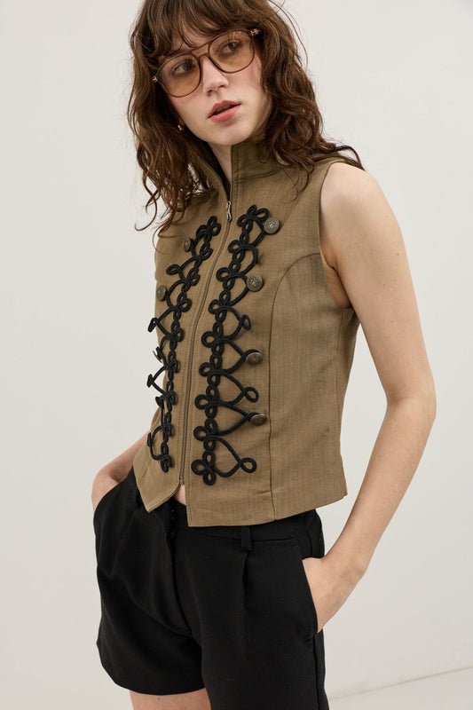 Antioch Embroidered Women's Vest