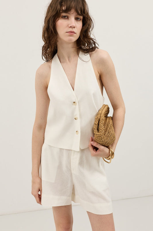 Antioch Women's Linen-Blend Vest