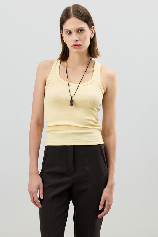 Antioch Women's Tank Top with Straps and Ribbed Hem