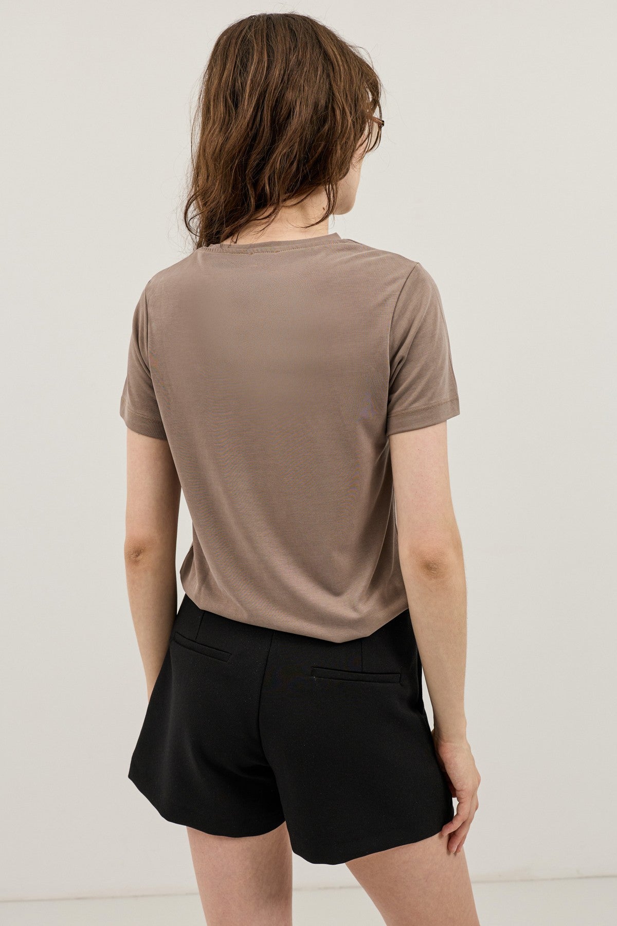 T-Shirt with Modal Blend