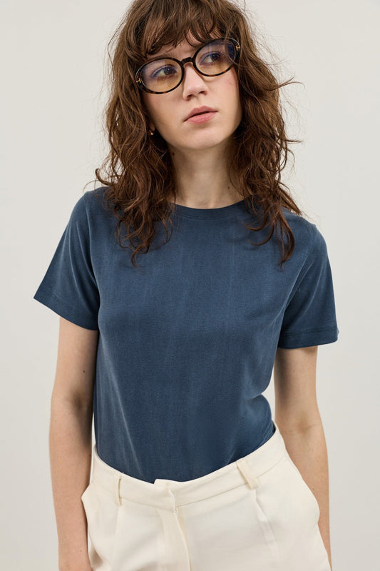 T-Shirt with Modal Blend