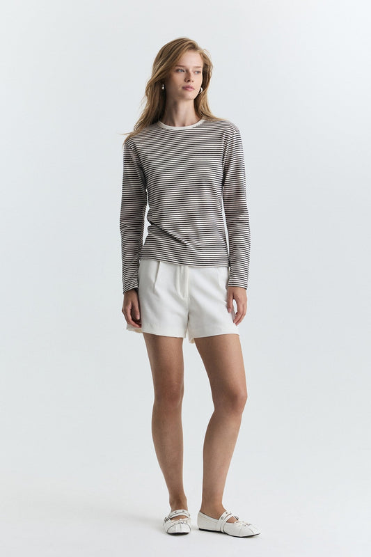 Striped Long-Sleeve T-Shirt