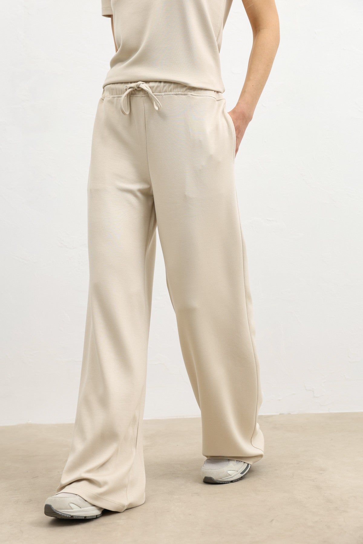 Antioch Women's Draped Sweatsuit Set