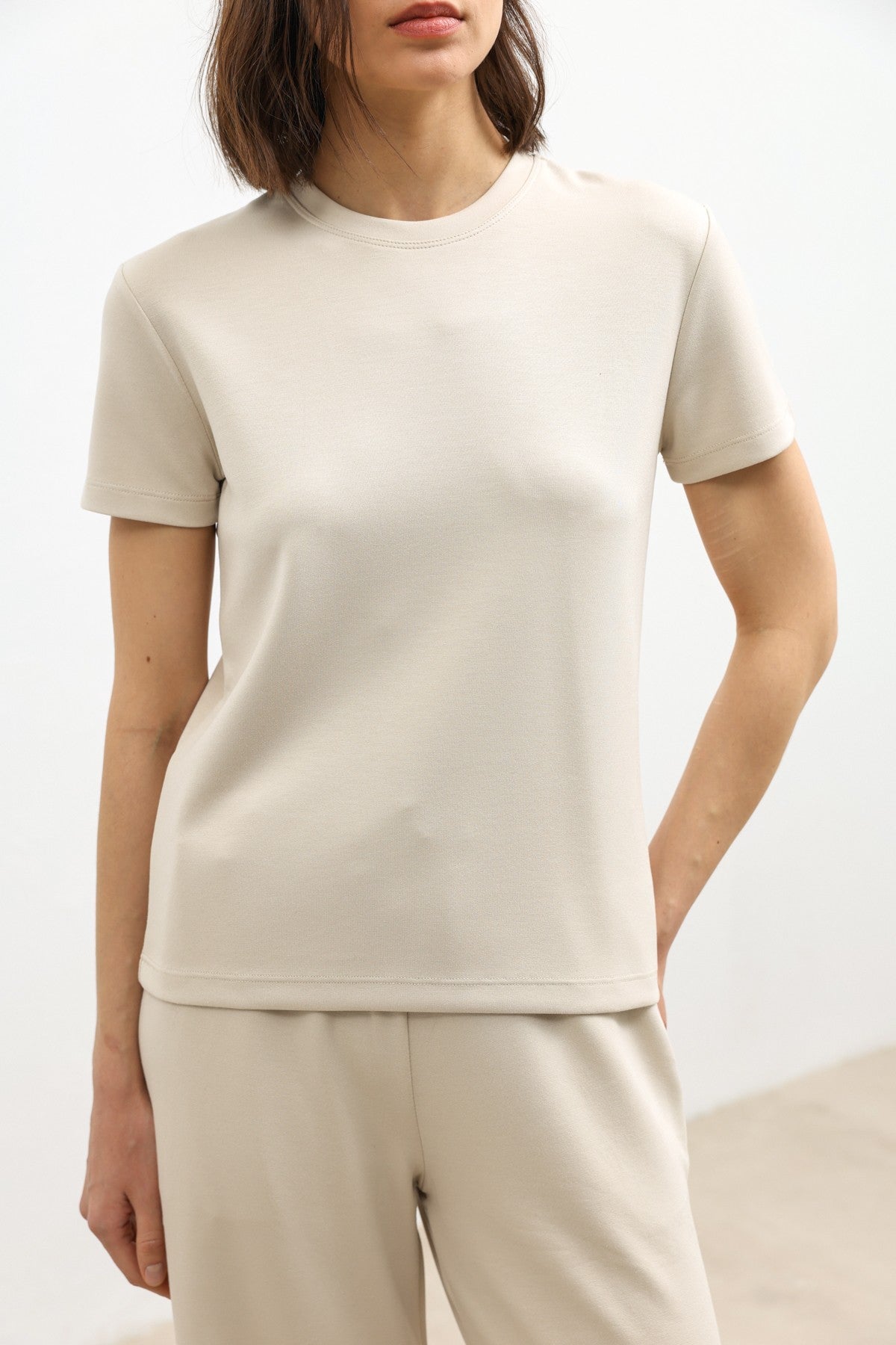 Antioch Women's Draped Sweatsuit Set
