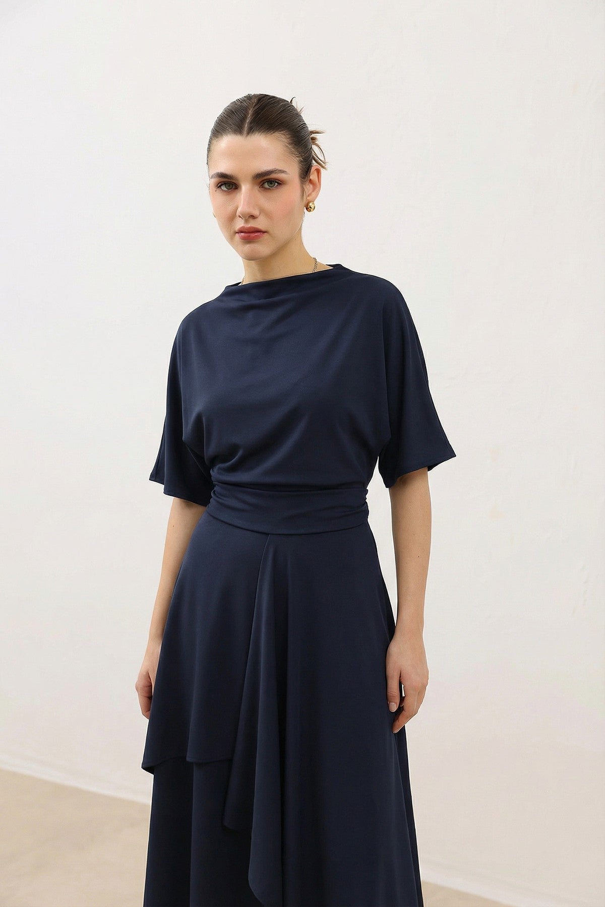 Antioch Voluminous Skirt and Blouse Women's Set