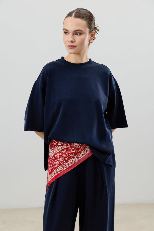 Antioch Modal-Blend T-Shirt and Pants Set for Women