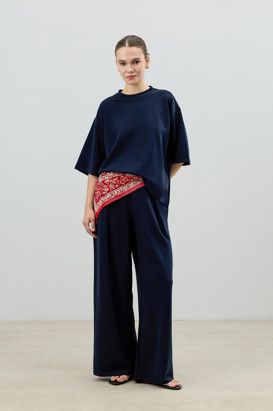 Antioch Modal-Blend T-Shirt and Pants Set for Women