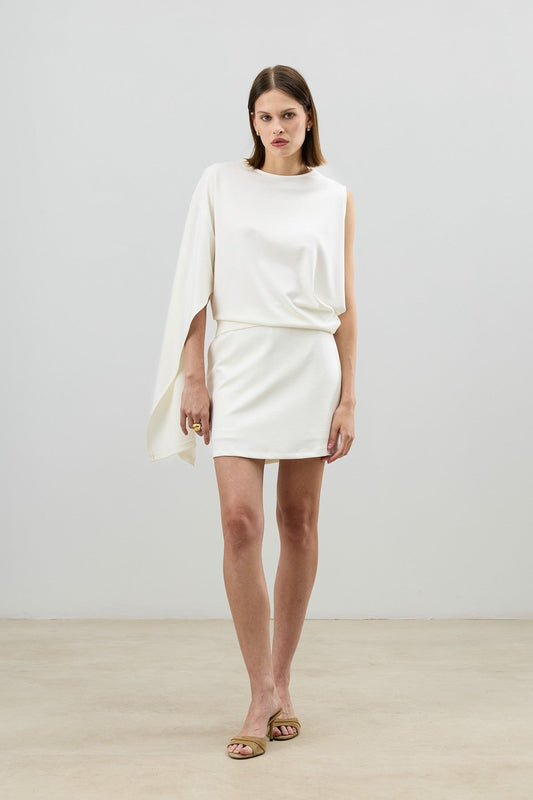 Asymmetrical One-Shoulder Women's Set