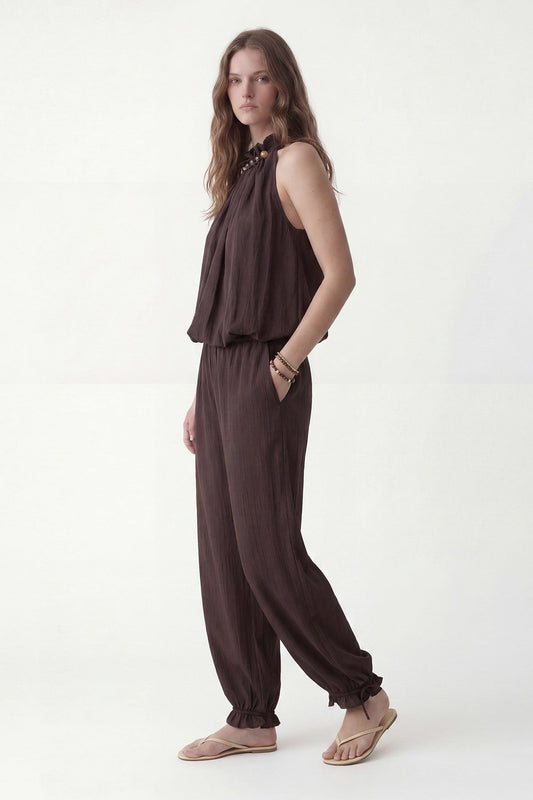 100% Lyocell Blouse and Pants Set